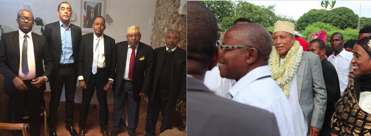 image Politique / Campagnard et Karihila à Anjouan, Ibrahim M. Soulé en France